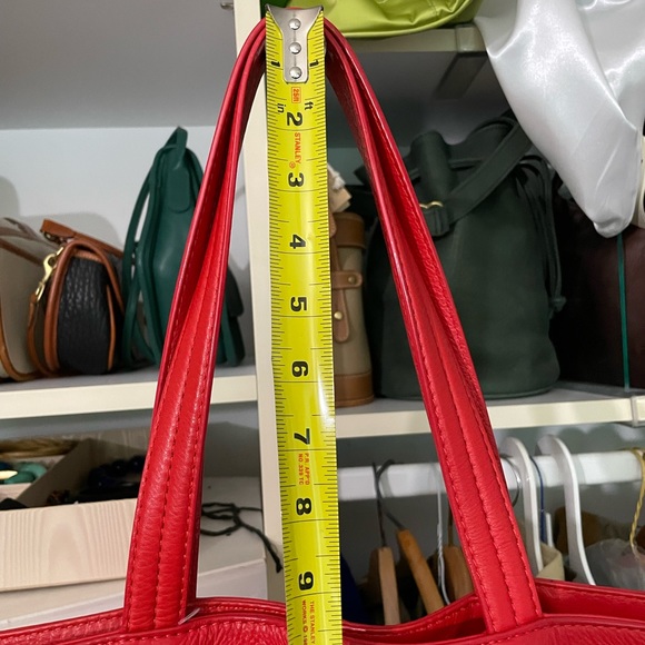 GUC Cole Haan Red Leather Bag - Picture 7 of 8